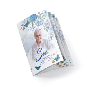 Tailored 8 Page Booklet Memorial Program