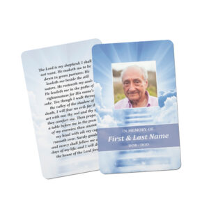 Square Picture Prayer Card